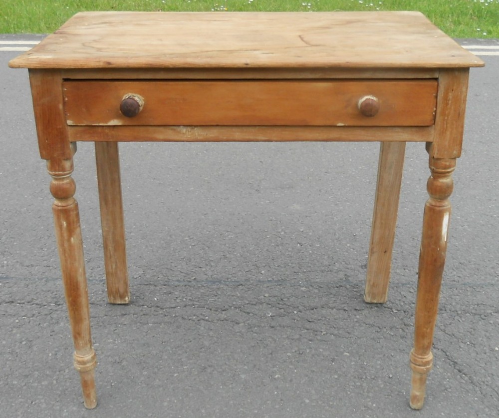 Victorian Pine Side Table 