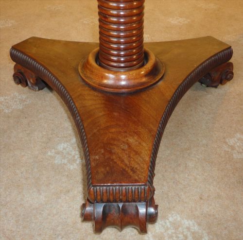 SCOTTISH GEORGE IV KETTLE STAND - ADDITIONAL PHOTO 6