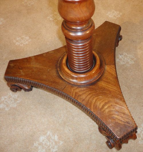 SCOTTISH GEORGE IV KETTLE STAND - ADDITIONAL PHOTO 7