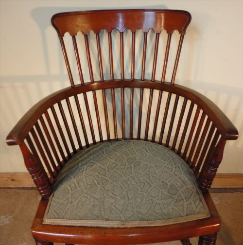 SHOOLBRED WALNUT WINDSOR CHAIR - ADDITIONAL PHOTO 7