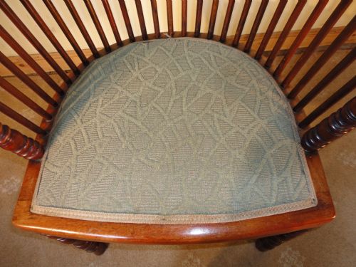 SHOOLBRED WALNUT WINDSOR CHAIR - ADDITIONAL PHOTO 10