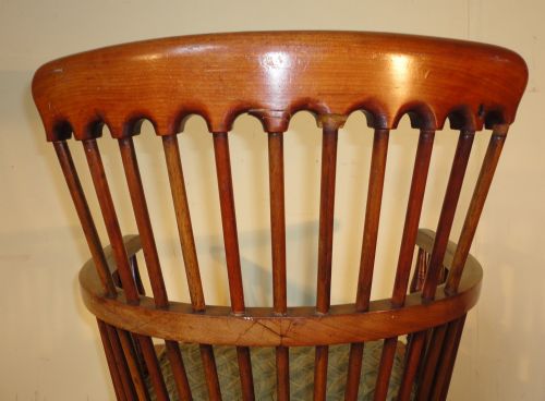 SHOOLBRED WALNUT WINDSOR CHAIR - ADDITIONAL PHOTO 11