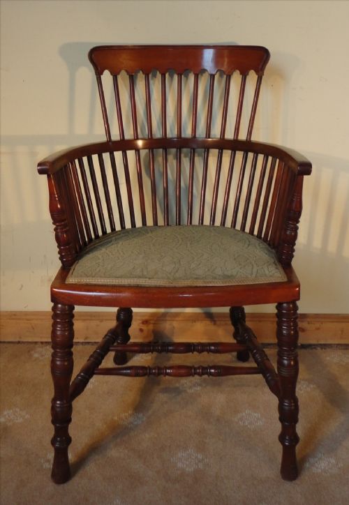 SHOOLBRED WALNUT WINDSOR CHAIR - ADDITIONAL PHOTO 14