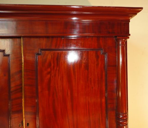 REGENCY MAHOGANY LINEN PRESS - ADDITIONAL PHOTO 4