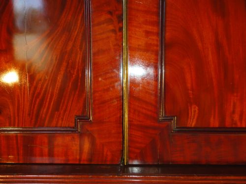 REGENCY MAHOGANY LINEN PRESS - ADDITIONAL PHOTO 5