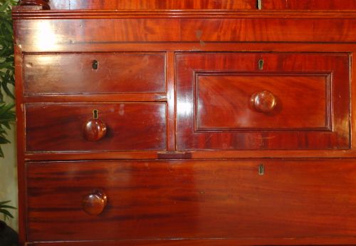 REGENCY MAHOGANY LINEN PRESS - ADDITIONAL PHOTO 6