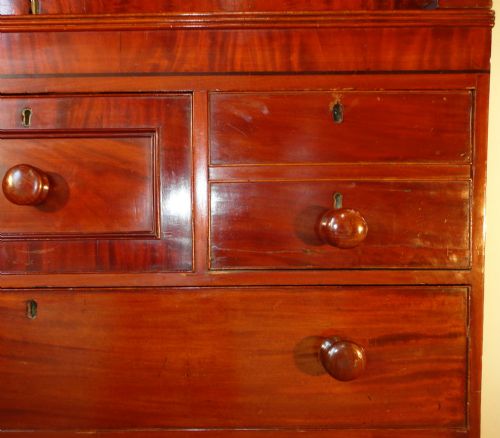 REGENCY MAHOGANY LINEN PRESS - ADDITIONAL PHOTO 7