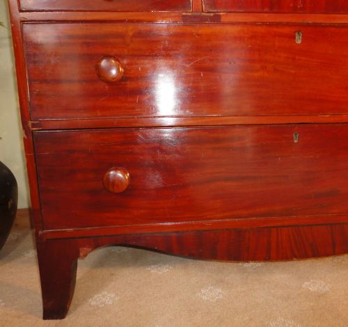 REGENCY MAHOGANY LINEN PRESS - ADDITIONAL PHOTO 8