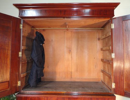 REGENCY MAHOGANY LINEN PRESS - ADDITIONAL PHOTO 10