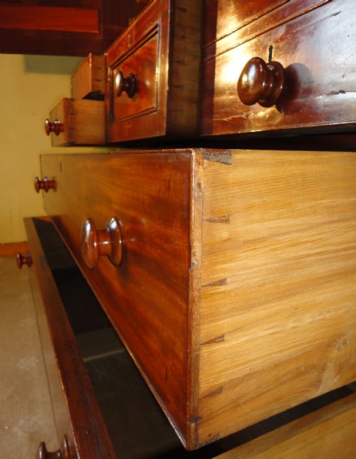 REGENCY MAHOGANY LINEN PRESS - ADDITIONAL PHOTO 12