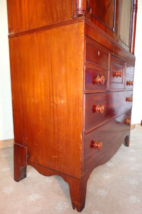 REGENCY MAHOGANY LINEN PRESS - ADDITIONAL PHOTO 13