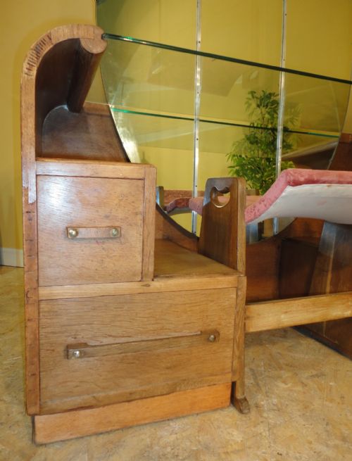 ART DECO DRESSING TABLE STOOL BED BEDROOM SUITE - ADDITIONAL PHOTO 4