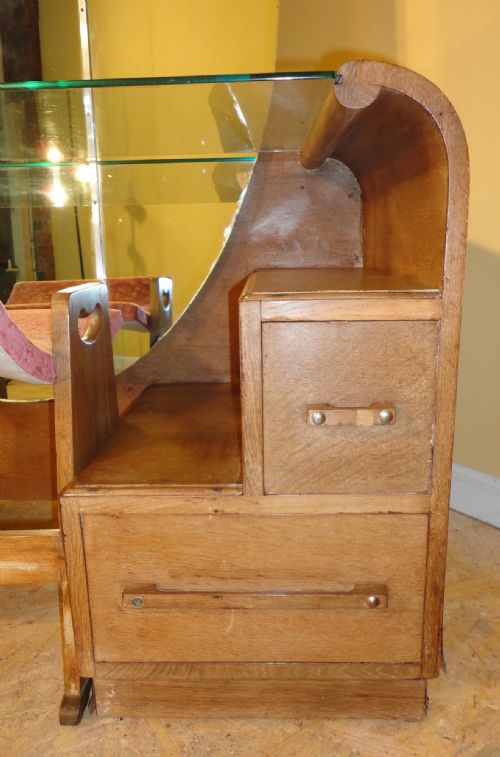 ART DECO DRESSING TABLE STOOL BED BEDROOM SUITE - ADDITIONAL PHOTO 5