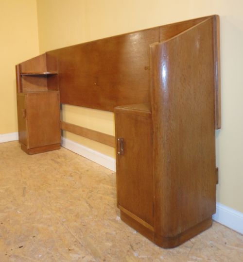 ART DECO DRESSING TABLE STOOL BED BEDROOM SUITE - ADDITIONAL PHOTO 12