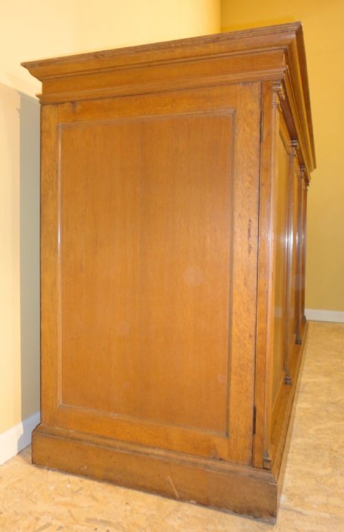 LARGE VICTORIAN OAK PLANCOLLECTORSSHOP CHEST 1 OF 2 - ADDITIONAL PHOTO 12