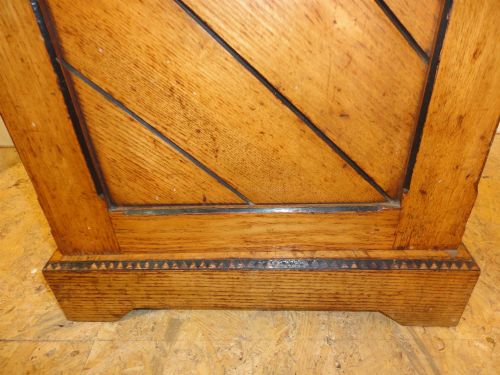 ARTS CRAFTS AESTHETIC ASH BEDSIDE CUPBOARD - ADDITIONAL PHOTO 6