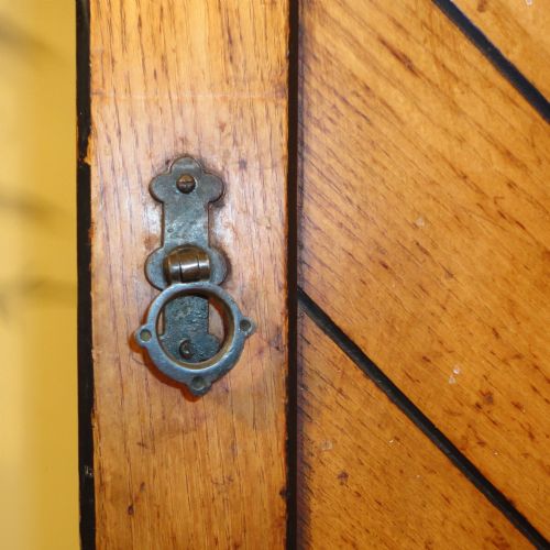 ARTS CRAFTS AESTHETIC ASH BEDSIDE CUPBOARD - ADDITIONAL PHOTO 7