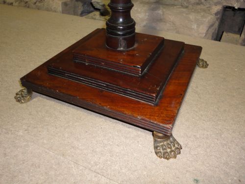 REGENCY PAIR OF TULIPWOOD MARQUETRY POLE SCREENS - ADDITIONAL PHOTO 12