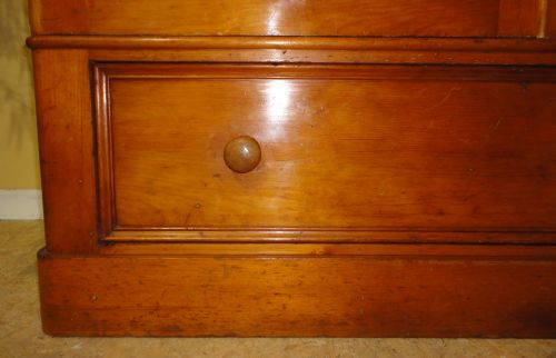 VICTORIAN ORIGINAL PINE FITTED WARDROBE - ADDITIONAL PHOTO 7