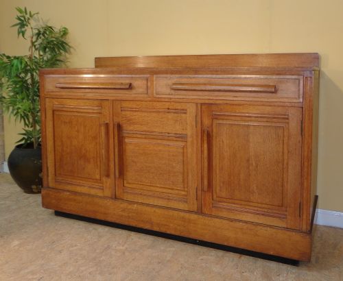 ARTS CRAFTS OAK COTSWOLDHEALS STYLE SIDEBOARD - ADDITIONAL PHOTO 1