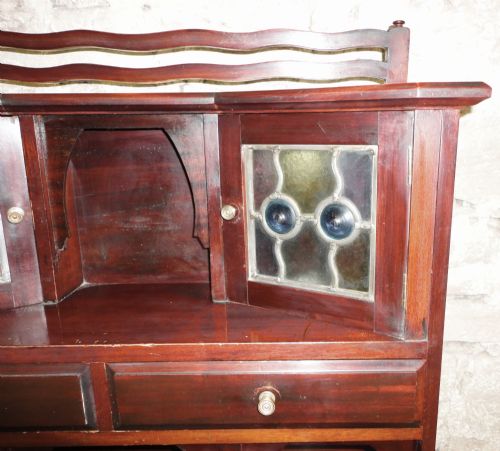 LIBERTY ARTS CRAFTS MAHOGANY WRITING DESK - ADDITIONAL PHOTO 6
