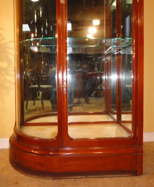 VICTORIAN MAHOGANY SHOP DISPLAY CABINET - ADDITIONAL PHOTO 5