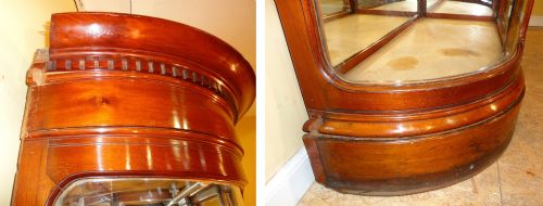 VICTORIAN MAHOGANY SHOP DISPLAY CABINET - ADDITIONAL PHOTO 8
