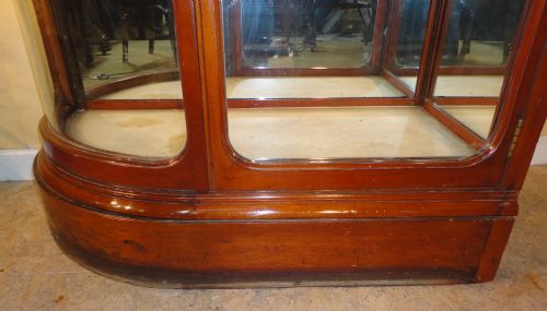 VICTORIAN MAHOGANY SHOP DISPLAY CABINET - ADDITIONAL PHOTO 10