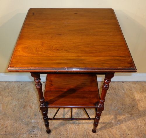 E W GODWIN STYLE AESTHETIC SQUARE SIDE TABLE - ADDITIONAL PHOTO 9