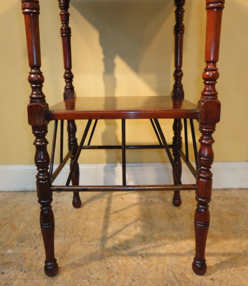 E W GODWIN STYLE AESTHETIC SQUARE SIDE TABLE - ADDITIONAL PHOTO 7