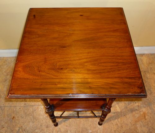 E W GODWIN STYLE AESTHETIC SQUARE SIDE TABLE - ADDITIONAL PHOTO 10