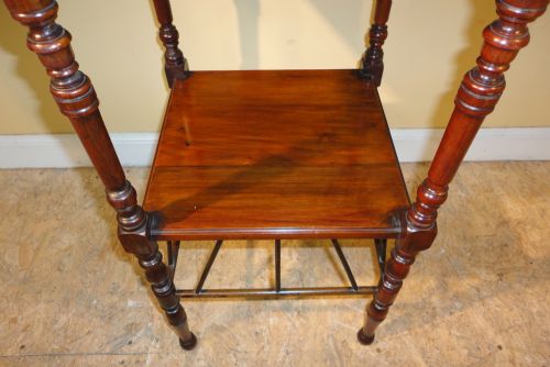 E W GODWIN STYLE AESTHETIC SQUARE SIDE TABLE - ADDITIONAL PHOTO 11