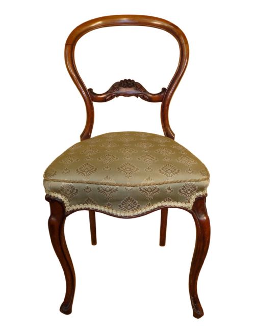 SET OF SIX ANTIQUE VICTORIAN BALLOON BACK DINING CHAIRS BY CHARLES ROODHOUSE 6 - ADDITIONAL PHOTO 2