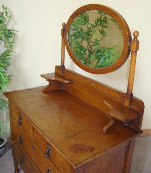 ARTS CRAFTS SCOTTISH OAK BEDROOM SUITE - ADDITIONAL PHOTO 8