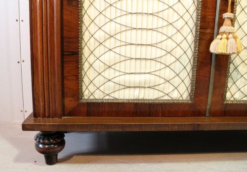 REGENCY ROSEWOOD SIDE CABINET - ADDITIONAL PHOTO 8