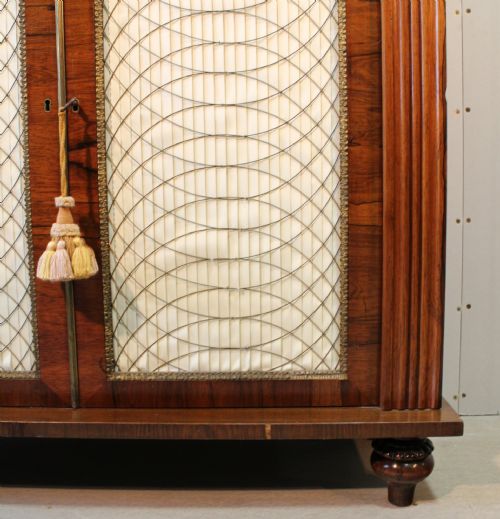 REGENCY ROSEWOOD SIDE CABINET - ADDITIONAL PHOTO 9