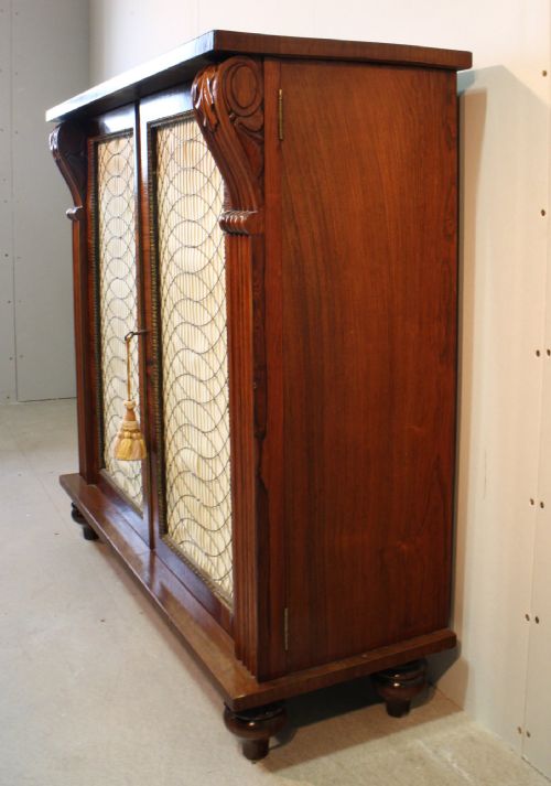 REGENCY ROSEWOOD SIDE CABINET - ADDITIONAL PHOTO 12