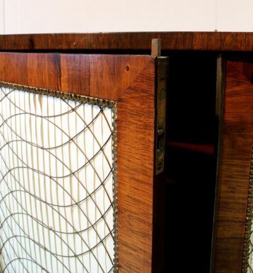 REGENCY ROSEWOOD SIDE CABINET - ADDITIONAL PHOTO 14