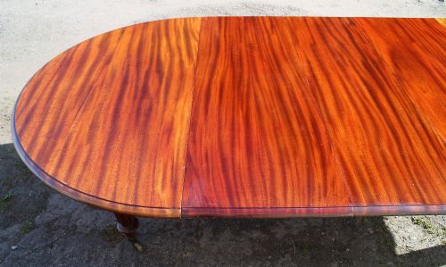 A WILLIAM IV GONCALO ALVES CIRCULAR EXTENDING DINING TABLE GILLOWS 8FT10 - ADDITIONAL PHOTO 10