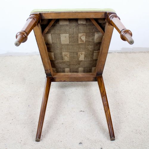 SET OF 6 VICTORIAN POLLARD OAK DINING CHAIRS - ADDITIONAL PHOTO 14
