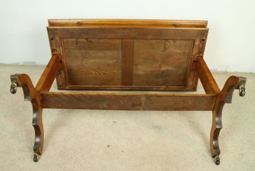 VICTORIAN SATIN WALNUT LIBRARY TABLE BY WYLIE LOCHHEAD - ADDITIONAL PHOTO 13