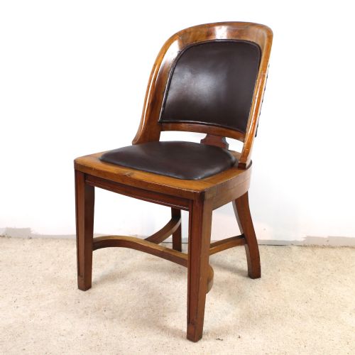 SET OF 12 VICTORIAN WALNUT BOW BACK DINING CHAIRS - ADDITIONAL PHOTO 8