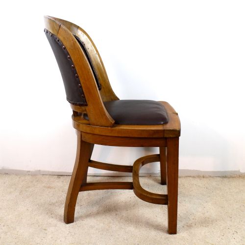 SET OF 12 VICTORIAN WALNUT BOW BACK DINING CHAIRS - ADDITIONAL PHOTO 9