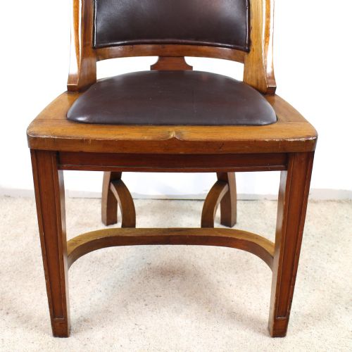 SET OF 12 VICTORIAN WALNUT BOW BACK DINING CHAIRS - ADDITIONAL PHOTO 12