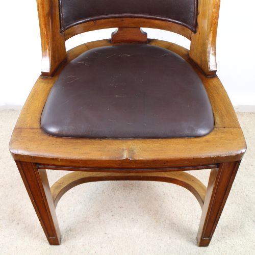 SET OF 12 VICTORIAN WALNUT BOW BACK DINING CHAIRS - ADDITIONAL PHOTO 13