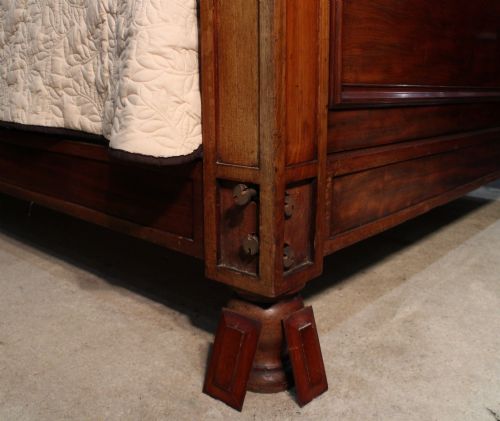 6FT WILLIAM IV MAHOGANY FOUR POSTER BED - ADDITIONAL PHOTO 10