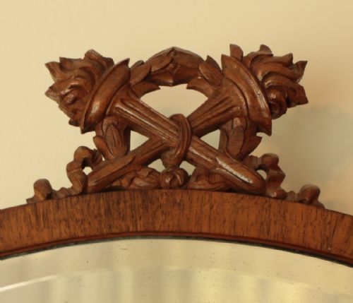SUPER GILLOWS CARVED WALNUT BEDROOM SUITE - ADDITIONAL PHOTO 10