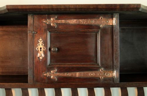 LIBERTY STYLE ARTS CRAFTS OAK SIDEBOARD - ADDITIONAL PHOTO 8