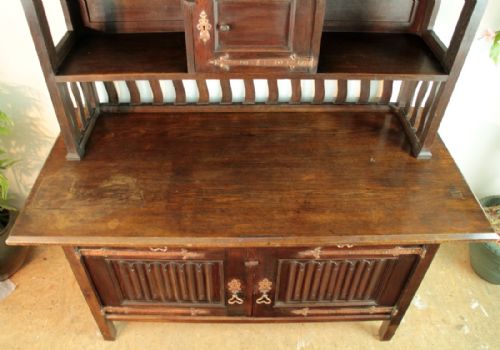 LIBERTY STYLE ARTS CRAFTS OAK SIDEBOARD - ADDITIONAL PHOTO 9