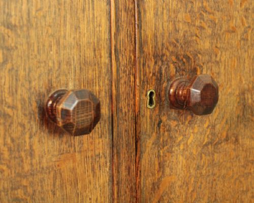 ARTS CRAFTS OAK HEALS SIDEBOARD - ADDITIONAL PHOTO 7